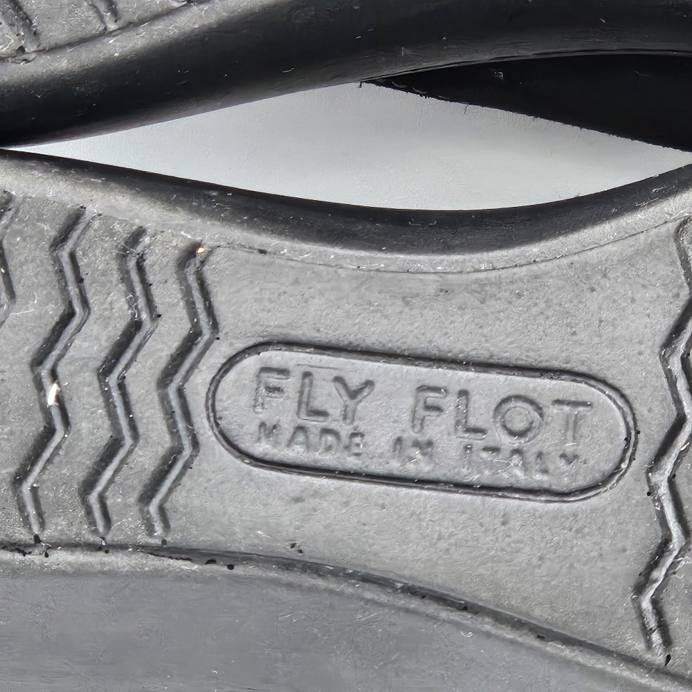 Fly Flot made in Italy leather anti-shock sandals size 37 US size 6 - Picture 12 of 16